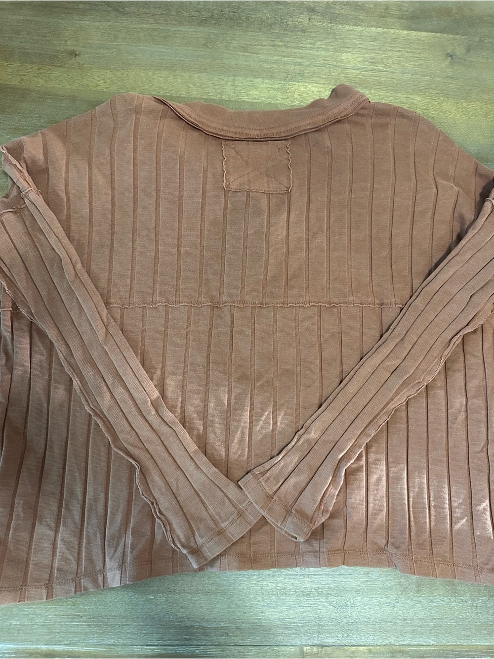 We The Free In The Mix Women’s Henley Rust Small - Picture 8 of 8